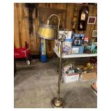 Vintage brass floor lamp