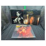 3 Joan Baez and Neil Diamond vinyl records
