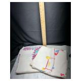 vintage printed tablecloths