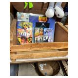 Sunny Slope Farms Wooden Produce Crate with Mixed Media Assortment