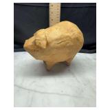 Paper mache piggy