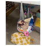 Canvas bag and bag of decor