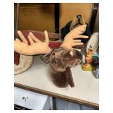 Plush Moose Head Wall Mount Toy