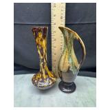 2 ceramic ewers