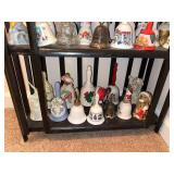 Collection of decorative bells various materials