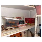 Box of Scissors, Cookbooks and Cigar boxes