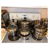 Set of Stainless Steel Cookware