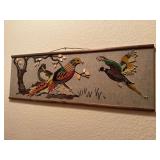 MCM gravel art pheasant wall hanging