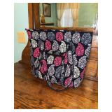 Vera Bradley quilted cotton tote bag floral pattern