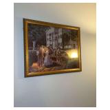 Don Troiani framed print Southern plantation scene