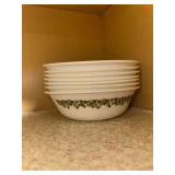 7 Corelle Spring Blossom bowls