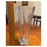 Tall Heavy Crystal Vase