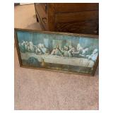 Framed Last Supper print