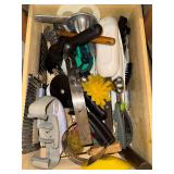 Drawer full of kitchen utensils