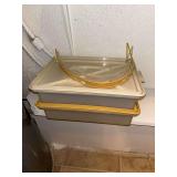 Tupperware rectangle Cake Savers