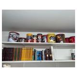 Shelf of tins