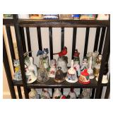group of ceramic and glass bells collection