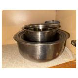 4 Stainless Steel Mixing Bowls