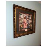 Paula Vaughan Puppy Love framed print