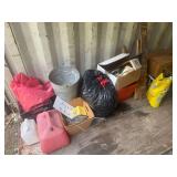 Storage container contents with miscellaneous items