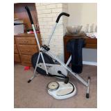 Festyler exercise bike and bathroom scale