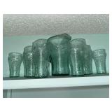Coca-Cola pitcher and glasses