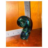 New Zealand Venus Hot Glass hand blown glass Koru sculpture