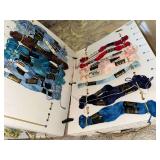 Embroidery floss skeins caddy binder