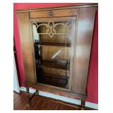 Walnut China cabinet