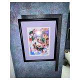 Artist signed watercolor Venice Scene