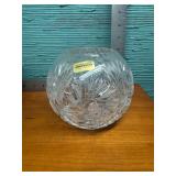 Imperial Lead Crystal Rose Bowl Made in Poland