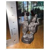Bronze sculpture of Cambodian court dancers