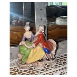 Occupied japan Maruyama French couple figurine