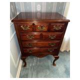 American Drew mahogany silver chest