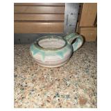 Mississippi Pottery T. Puterbaugh Gill small shelling bowl artist signed Red Banks, MS