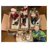 Mark Robert’s limited edition Christmas tree fairies and vintage brass ornaments