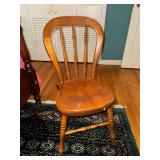Spindle back farmhouse chair