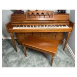 Wurlitzer Piano and matching bench