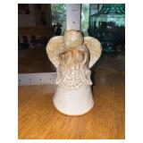 T. Puterbaugh Gill Pottery Angel candle holder Red Banks, MS