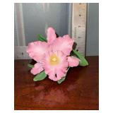 Lenox porcelain Cattleya Orchid 1988 Garden Flower collection