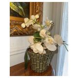 Faux bamboo planter