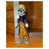 Murano Style Art Glass Clown