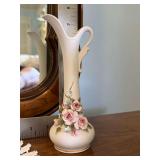 Lefton hand decorated bud vase