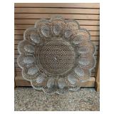 Indiana Glass Hobnail Deviled Egg Plate