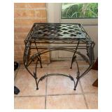 Metal plant table/stand