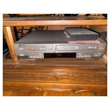 VHS/DVD player combo