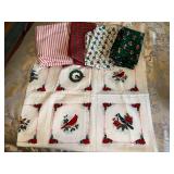 Vintage Christmas Fabric Remnants