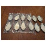 Set of 12 Webster sterling silver spoon rests