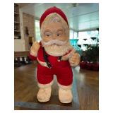 Vintage 1950s Rushton rubber face Santa clause doll