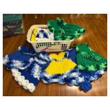 Crochet doll dresses